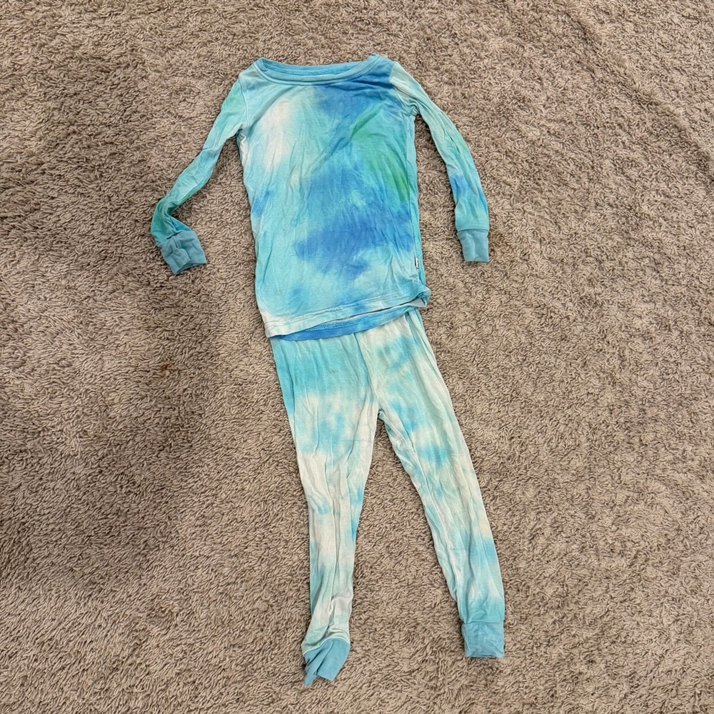 Little Sleepies Tie Dye PJ Set - Size 18-24M
